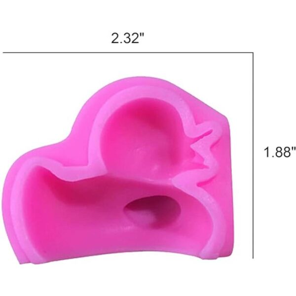 Molde de silicona de pato 3D Annomm para bricolaje_2
