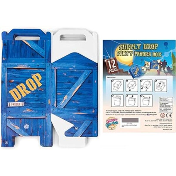 Caja de regalo para fiestas de juegos suministros