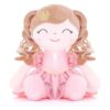 Gloveleya Dolls Baby Girl Gifts Soft Plush Doll Pink Crown_2