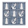 NIKKY HOME Beach Tic Tac Toe Juego de mesa de madera con_1
