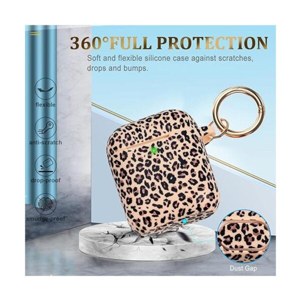 Funda de silicona para Airpods de guepardo funda suave de_5