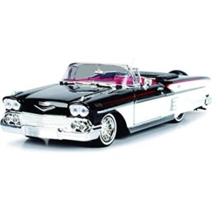 Motormax 79025 Chevy Impala Convertible Lowrider Negro y_1