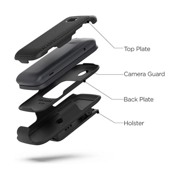 Encased Funda de teléfono para SmartFlip Alcatel Go Flip_3