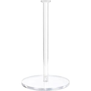 Bigfety Soporte para toallas de papel acrílico soporte