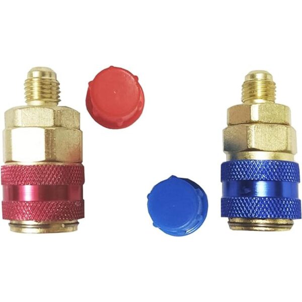 JRangelp AC R134A Adaptador de conexión rápida de