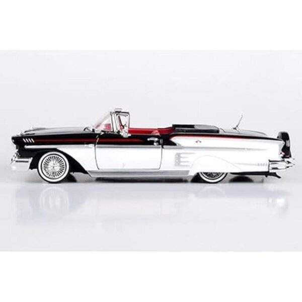 Motormax 79025 Chevy Impala Convertible Lowrider Negro y_2