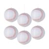 Easy Joy 8 Baseball Paper Lanterns Sports Team Party_1