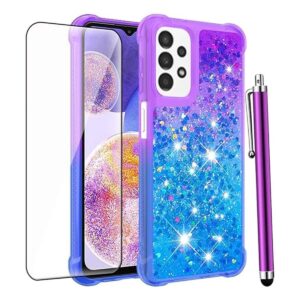 CAIYUNL Funda para Samsung A23 con protector de pantalla_1