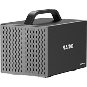 MAIWO Base externa USB 3.1 Gen1 USB tipo C Raid de 4_1