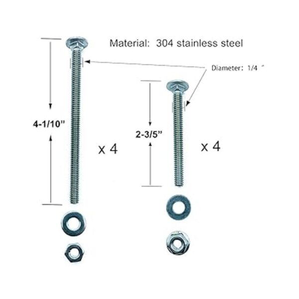 DEYTEH Kit de repuesto universal de acero inoxidable 304_2