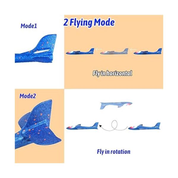 CCINEE Paquete de 2 juguetes LED de avión 17.3 pulgadas