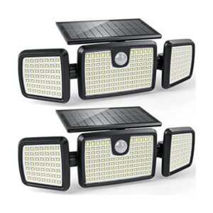 Luces solares para exteriores 3 cabezales de movimiento_1
