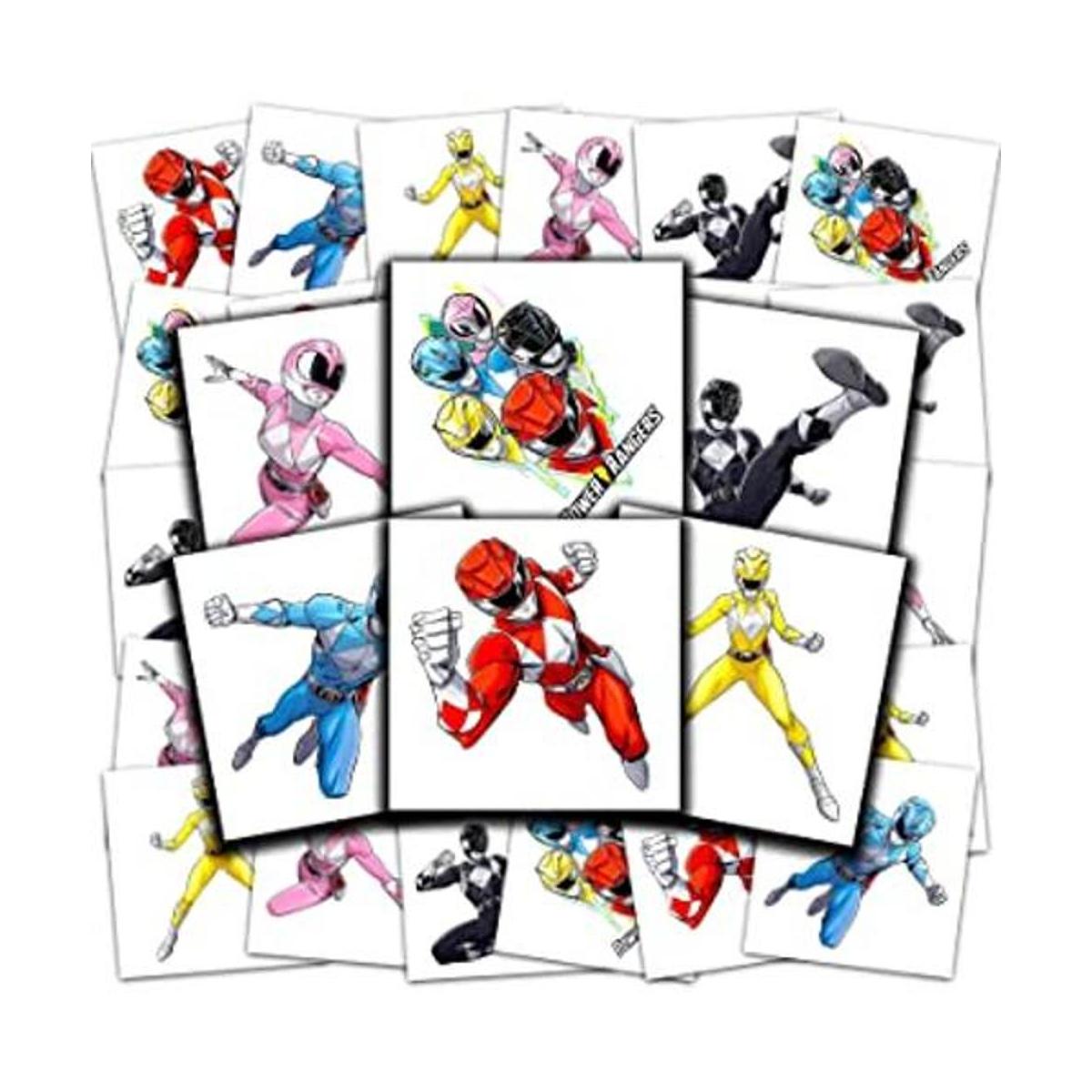 Power Rangers Paquete de recuerdos de fiesta de