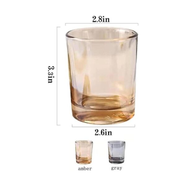 CAWEIN Vaso de cristal 2 unidades para cepillos de_2