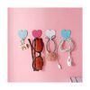 Paquete de 12 ganchos decorativos en forma de corazón