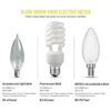 Bombilla LED regulable para candelabro equivalente a 40 W_5