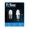 Bombillas LED E10 E10 Mini bombilla LED 3V 3.8V 4.5V CCAC_3