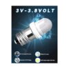 Bombillas LED E10 E10 Mini bombilla LED 3V 3.8V 4.5V CCAC_4