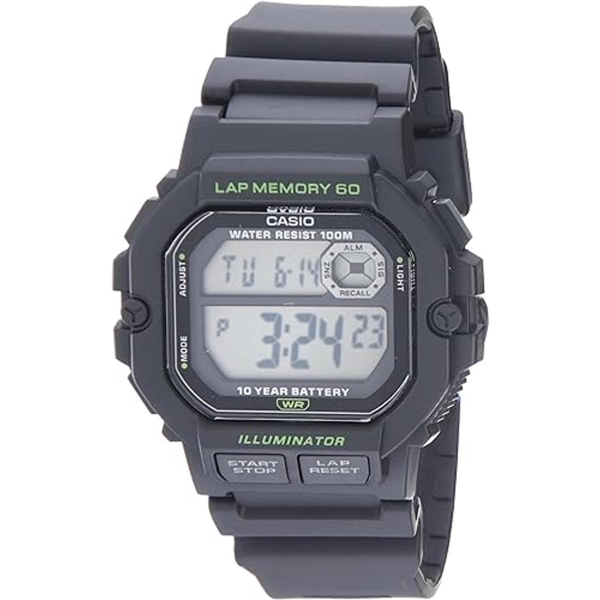 LED Illuminator Lap Memory 60 Reloj deportivo para