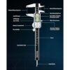 Housolution Calibrador digital ABS Calibre de escala_2