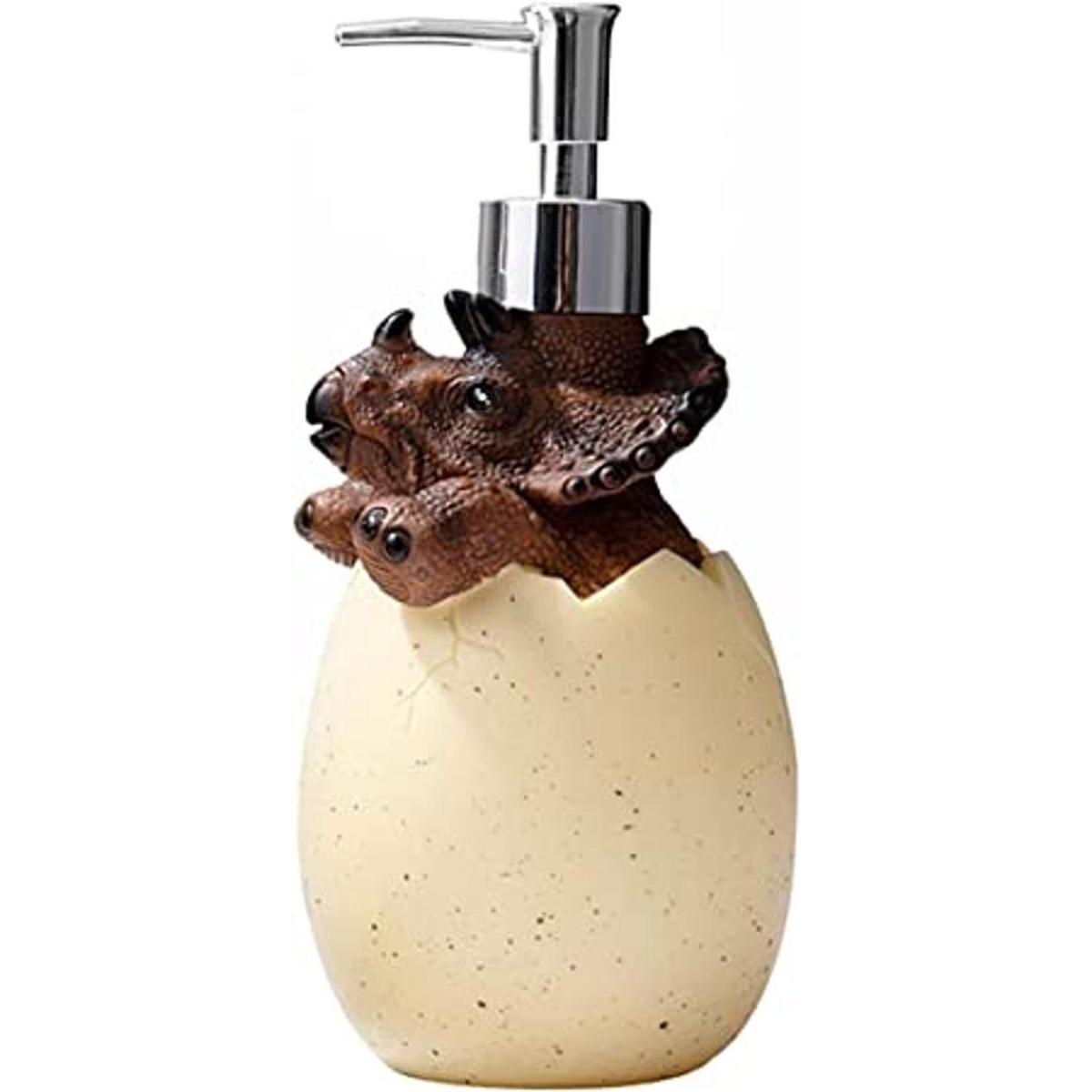 Lindo dispensador de loción de huevo de bebé de
