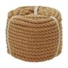 Cuerda de algodón marrón de 38 pulgadas x 100 pies