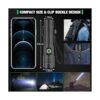 LED XHP50.2 Flashlight Bright 8000 Lumens Tactical
