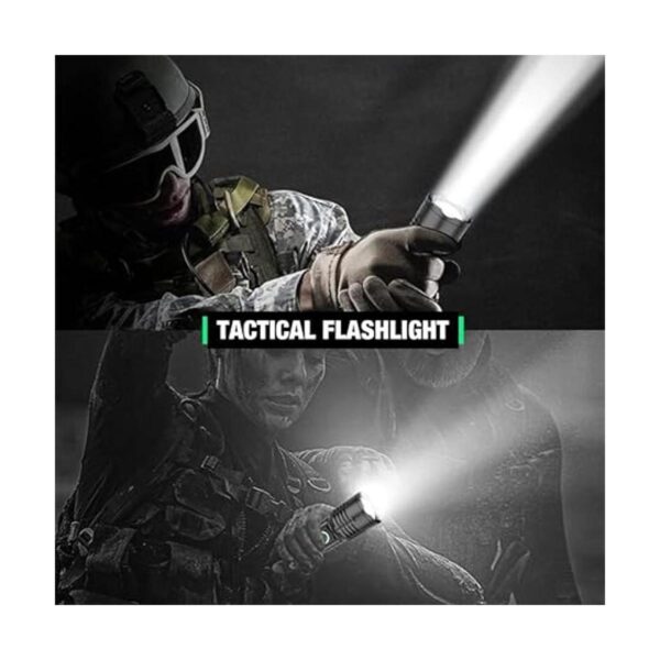 LED XHP50.2 Flashlight Bright 8000 Lumens Tactical
