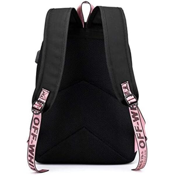 Kpop Mochila Lisa Rose JISOO Jennie Color Photo Computer_2