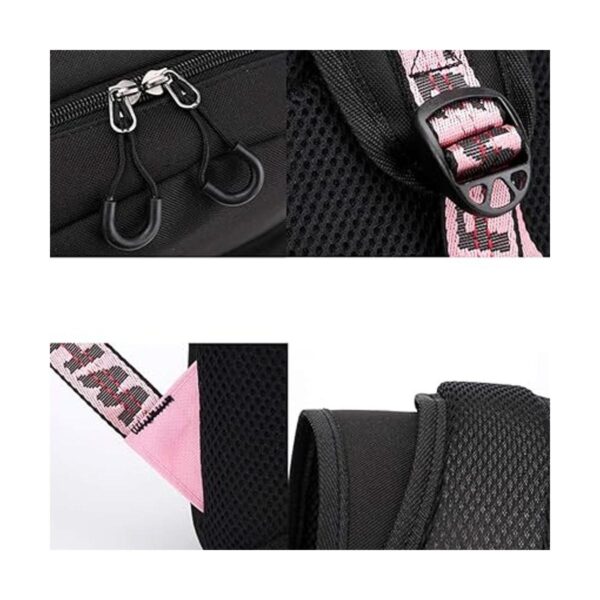 Kpop Mochila Lisa Rose JISOO Jennie Color Photo Computer_4