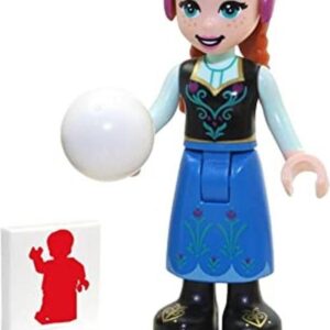 LEGO Disney Princess Frozen 2 Minifigure Anna en falda_1