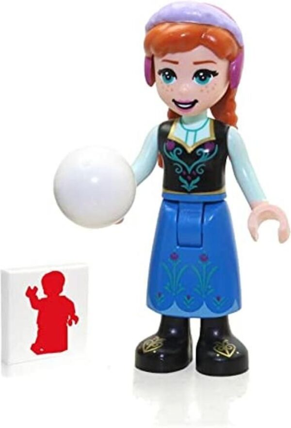 LEGO Disney Princess Frozen 2 Minifigure Anna en falda_1