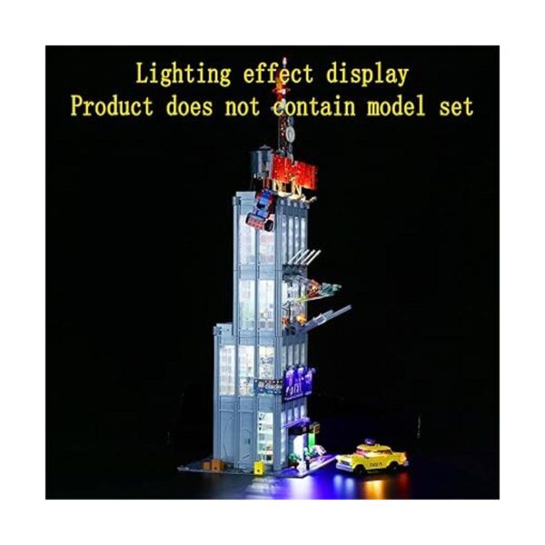 GEAMENT Kit de luz LED compatible con Lego Daily Bugle_6