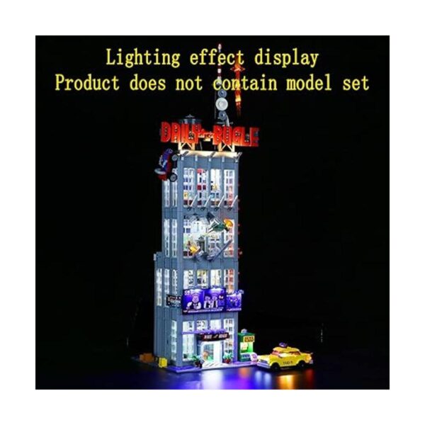 GEAMENT Kit de luz LED compatible con Lego Daily Bugle_5