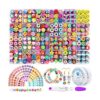 JOICEE 480PCS Fruit Flower Polymer Clay Beads 24 Style_1