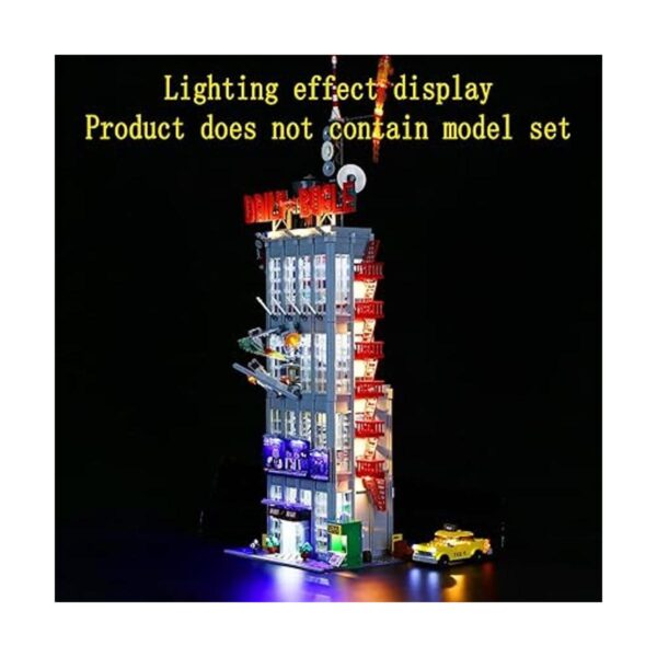 GEAMENT Kit de luz LED compatible con Lego Daily Bugle_4