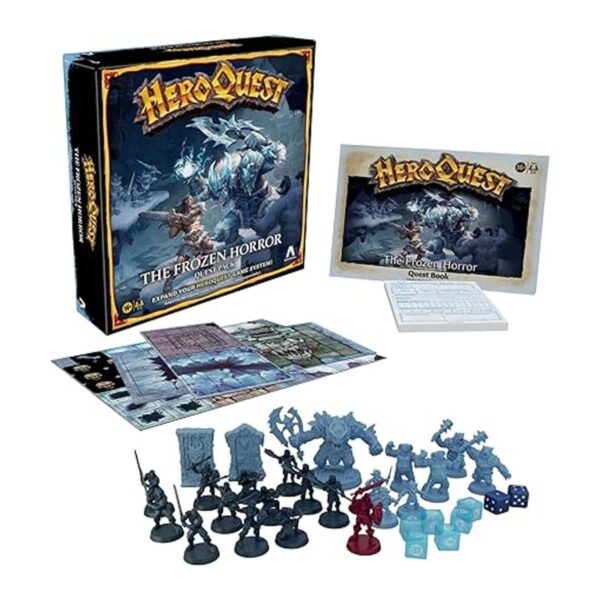 Hasbro Gaming Avalon Hill HeroQuest The Frozen Horror_3
