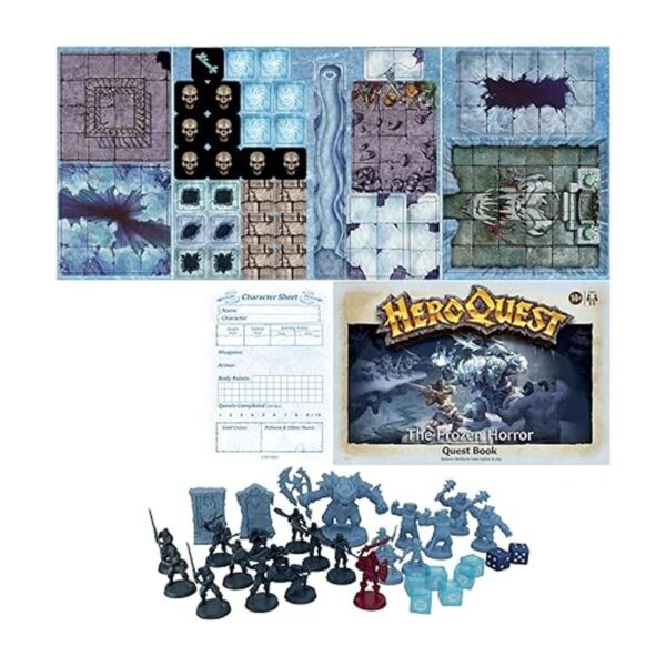 Hasbro Gaming Avalon Hill HeroQuest The Frozen Horror_2