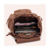 Mochila de lona unisex vintage casual mochila de 17_5