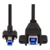 ChenYang CY USB 3.0 Tipo B macho a tipo B hembra cable de