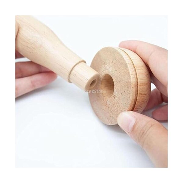 Darning Hushroom precioso darner de hongos de madera