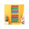 Chunful Juego de 9 unidades de decoración de dormitorio de