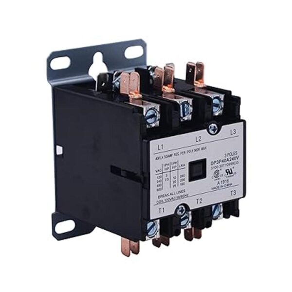 LNKWEL Contactor de aire acondicionado de 3 polos bobina_2