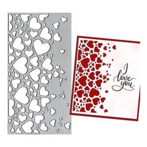 Troqueles de corte de corazones de amor troquelados de_1