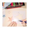 HADDIY Plantillas de estrellas para pintar sobre madera