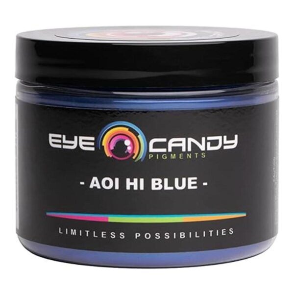 Eye Candy Pigmento en polvo de mica prémium Aoi Hi Blue_4