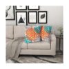 Juego de 2 fundas de almohada decorativas de algodón