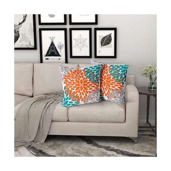 Juego de 2 fundas de almohada decorativas de algodón