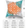 Juego de 2 fundas de almohada decorativas de algodón