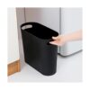Cubo de basura pequeño cubo de basura delgado de 3.5_2